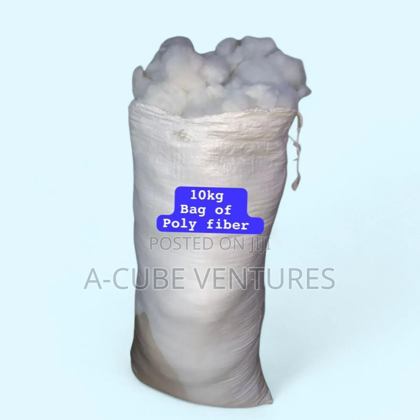 White Poly Fiber for Cloud Ceiling Decor, Filling Pillows, Teddy