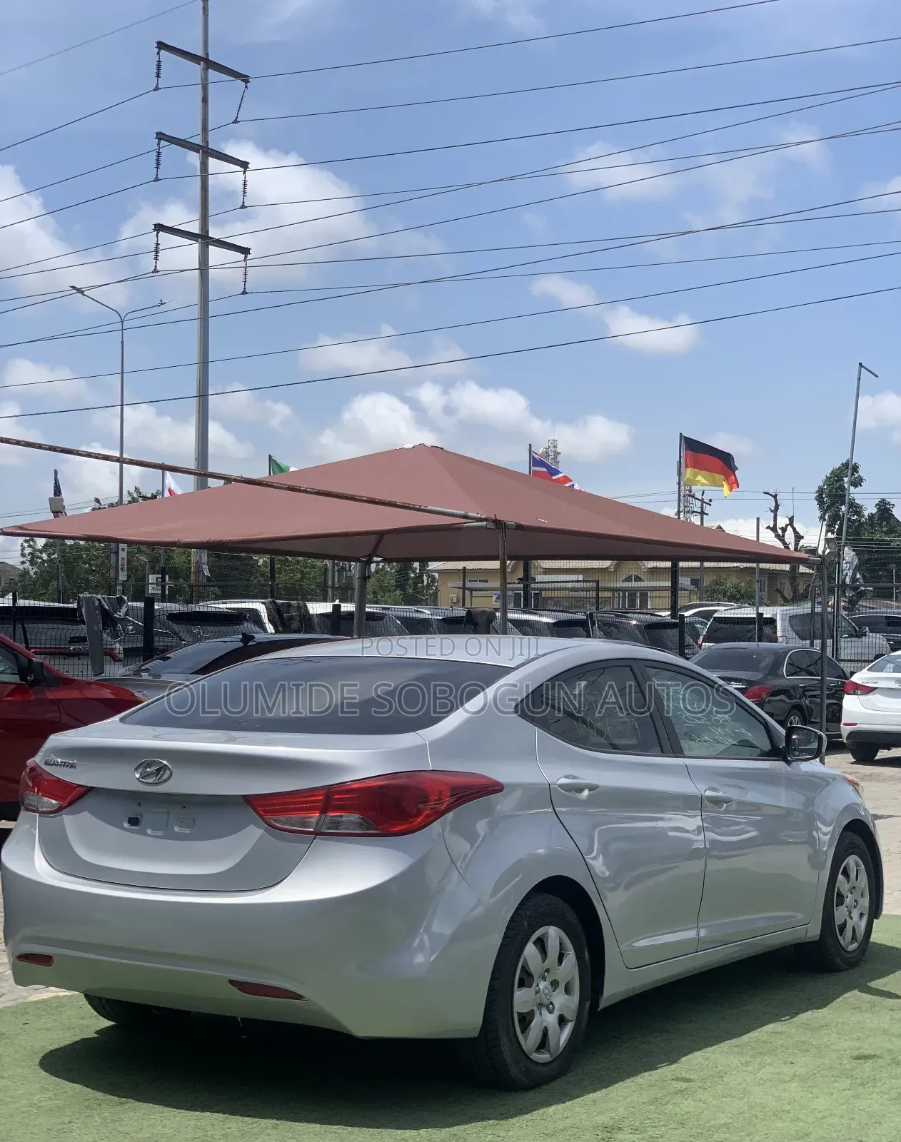 Hyundai Elantra GLS 2011 Silver