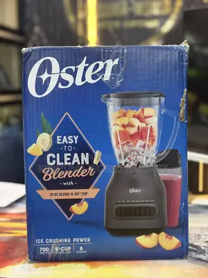 Oster Easy-to-Clean 700w Blender (6-Cup Glass Jar + to-Go Cup)