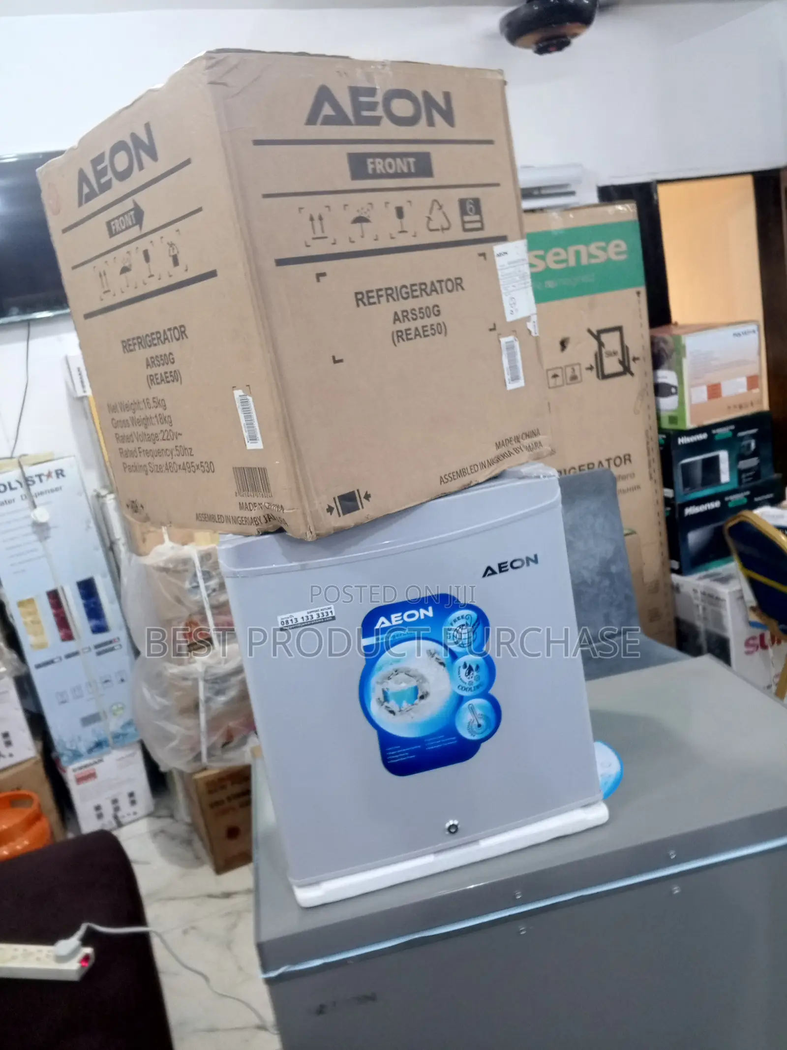 Aeon Small Bedroom Fridge – Silent Cooling
