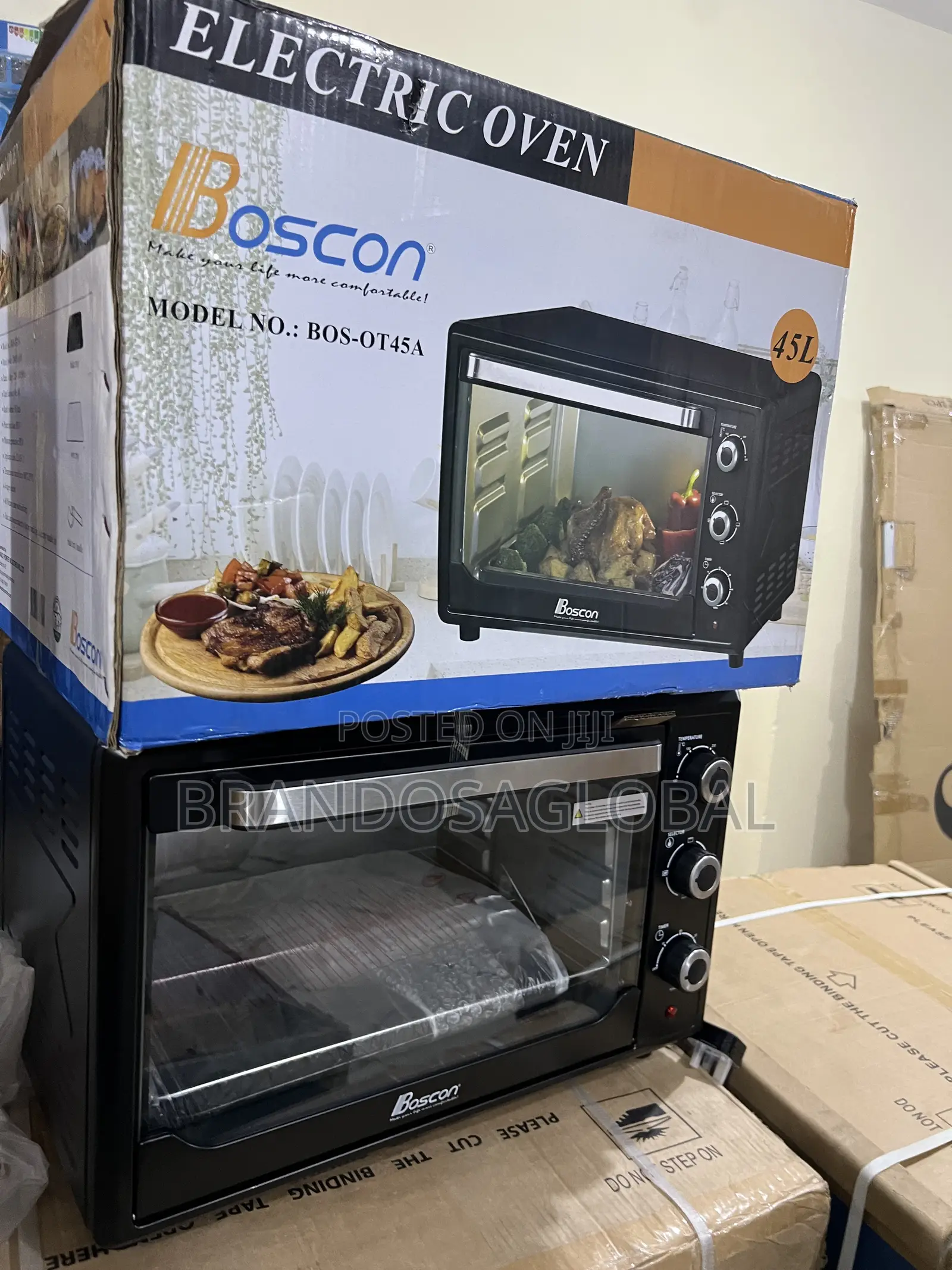 Boscon 45l Bos-Ot45a Multi-Function Oven With Timer