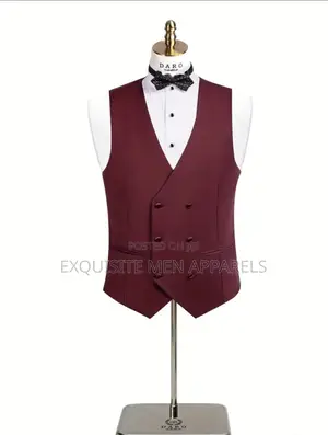 Classic Red Wine Daro Stone Tuxedo Men’S Suit