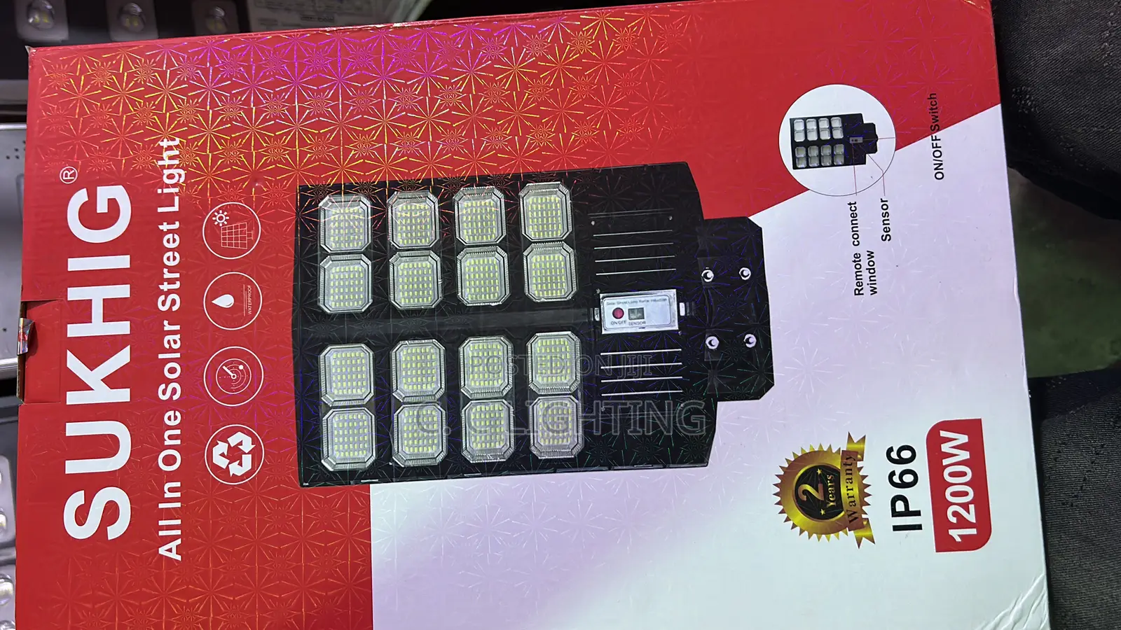 1200watts Solar Street Light