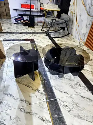 Glass 2 in 1 Center Table for Family