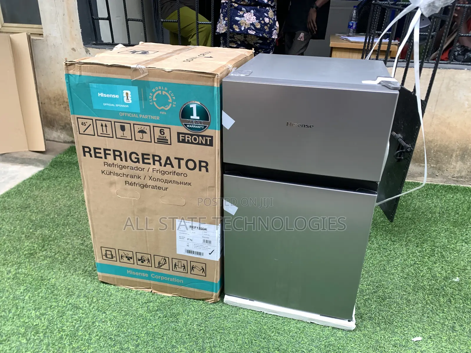 Hisense 87l Storage Fridge With Double Doors