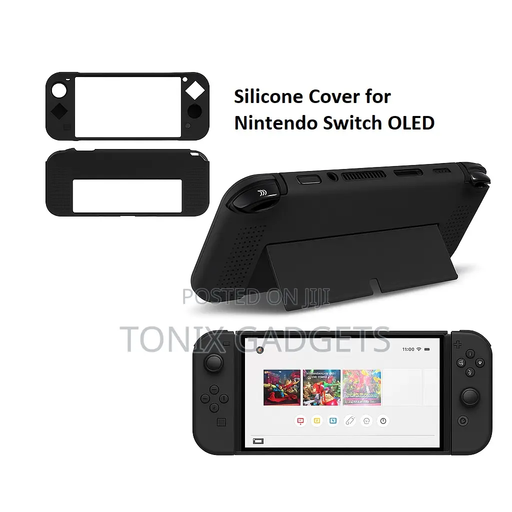 Premium Soft Silicone Cover for Nintendo Switch Oled
