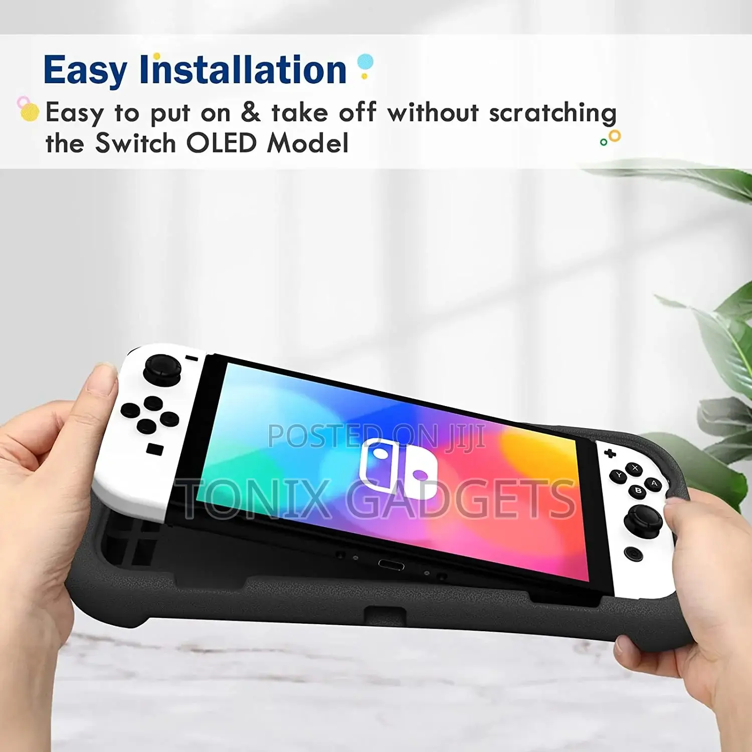 Premium Soft Silicone Cover for Nintendo Switch Oled