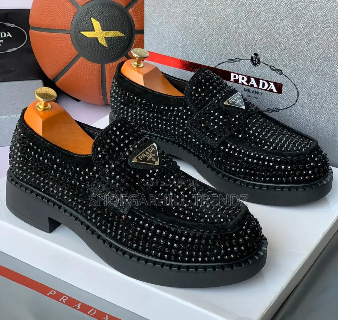 Men Shimmering Loafer Shoes