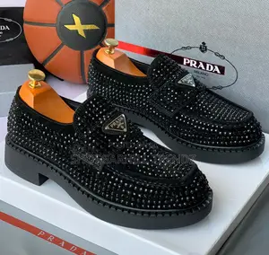 Men Shimmering Loafer Shoes