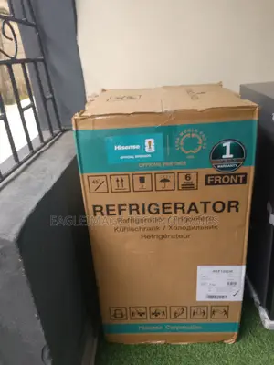 Energy Efficient Hisense 120dr Double Door Fridge - 120l Capacity