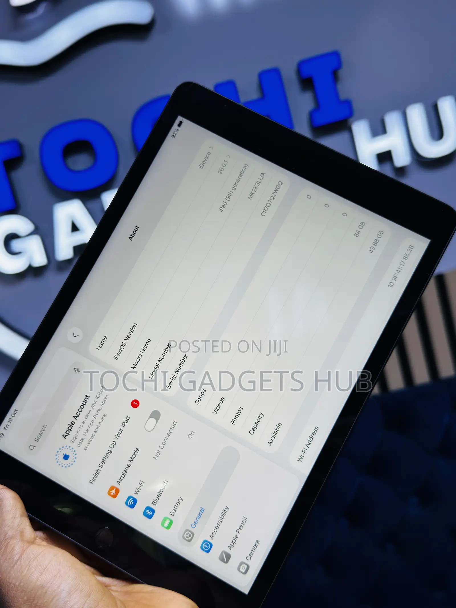 Apple iPad 10.2 (2021) 64 GB Gray