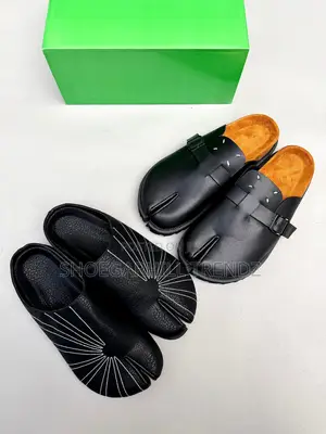 Men Luxury Split Toe Tabi Mules
