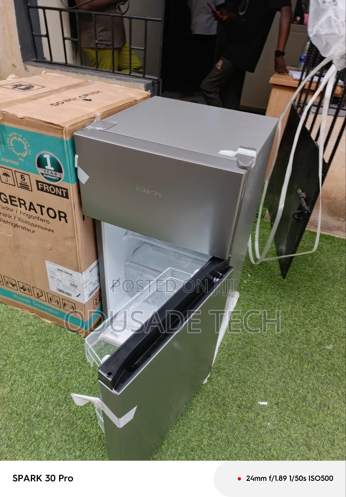 Zenith Hisense 120dr Double Door Refrigerator