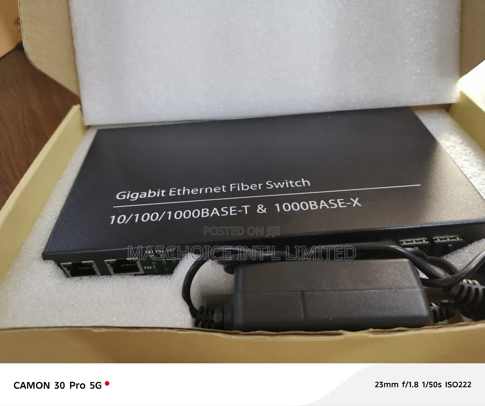 Fiber 8-Port Gigabit Switch