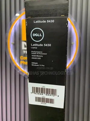 New Laptop Dell Latitude 5430 16GB Intel Core i5 SSD 256GB