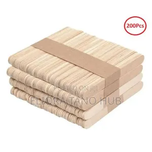 Wooden Ice Cream Popsicle Stick - 200pieces