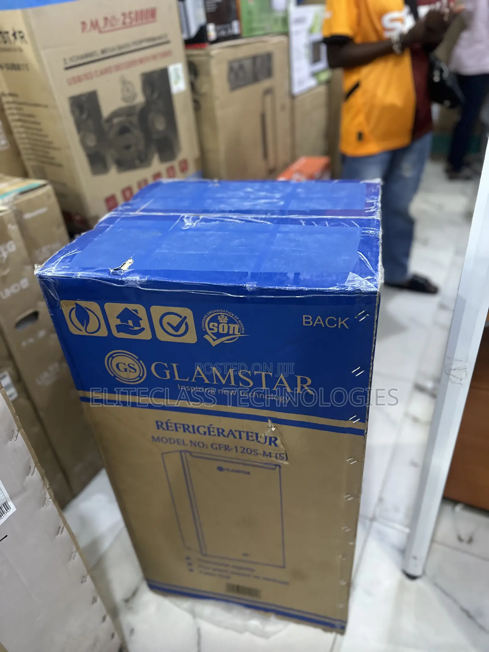 Glamstar 90-Liter Basic Refrigerator GFR-120s-M(S)
