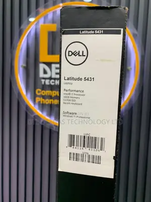 New Laptop Dell Latitude 5431 16GB Intel Core I7 SSD 512GB