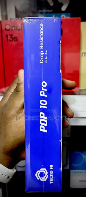 New Tecno Pop 10 Pro 128 GB Black