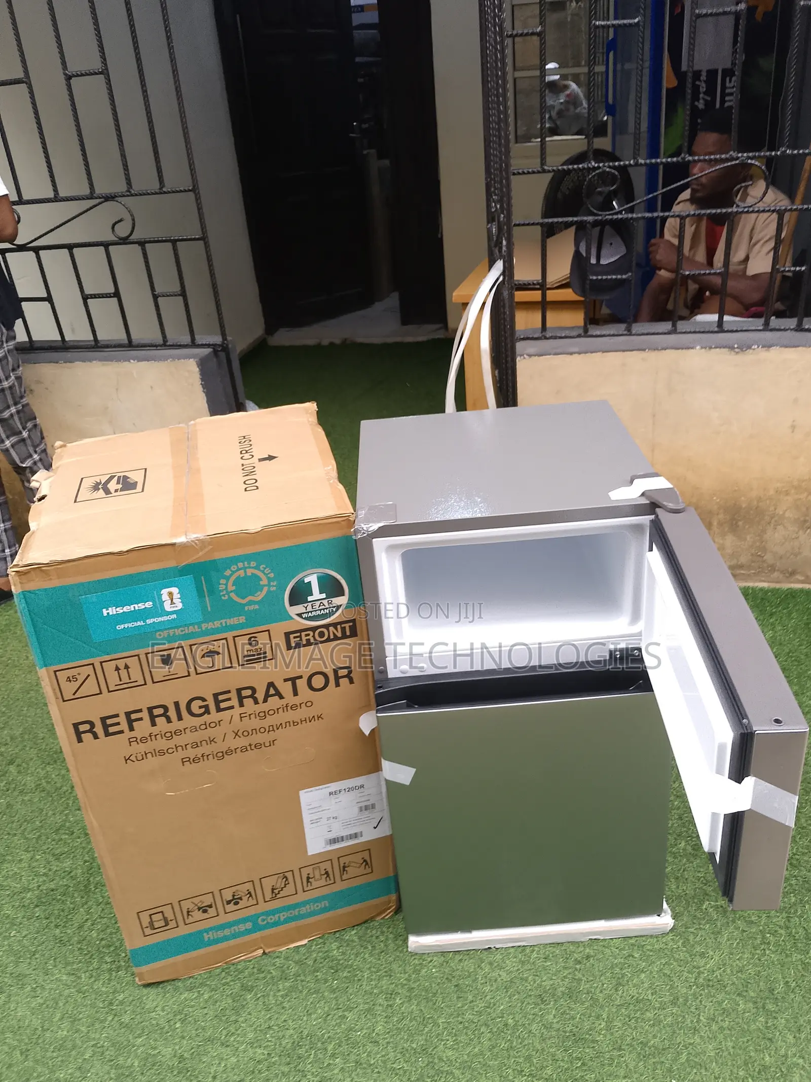 Compact Hisense 120dr Double Door - Ideal Office Refrigerator