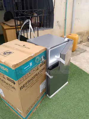 Hisense 120l Double Door Fridge Rd-12dr - Silver Finish