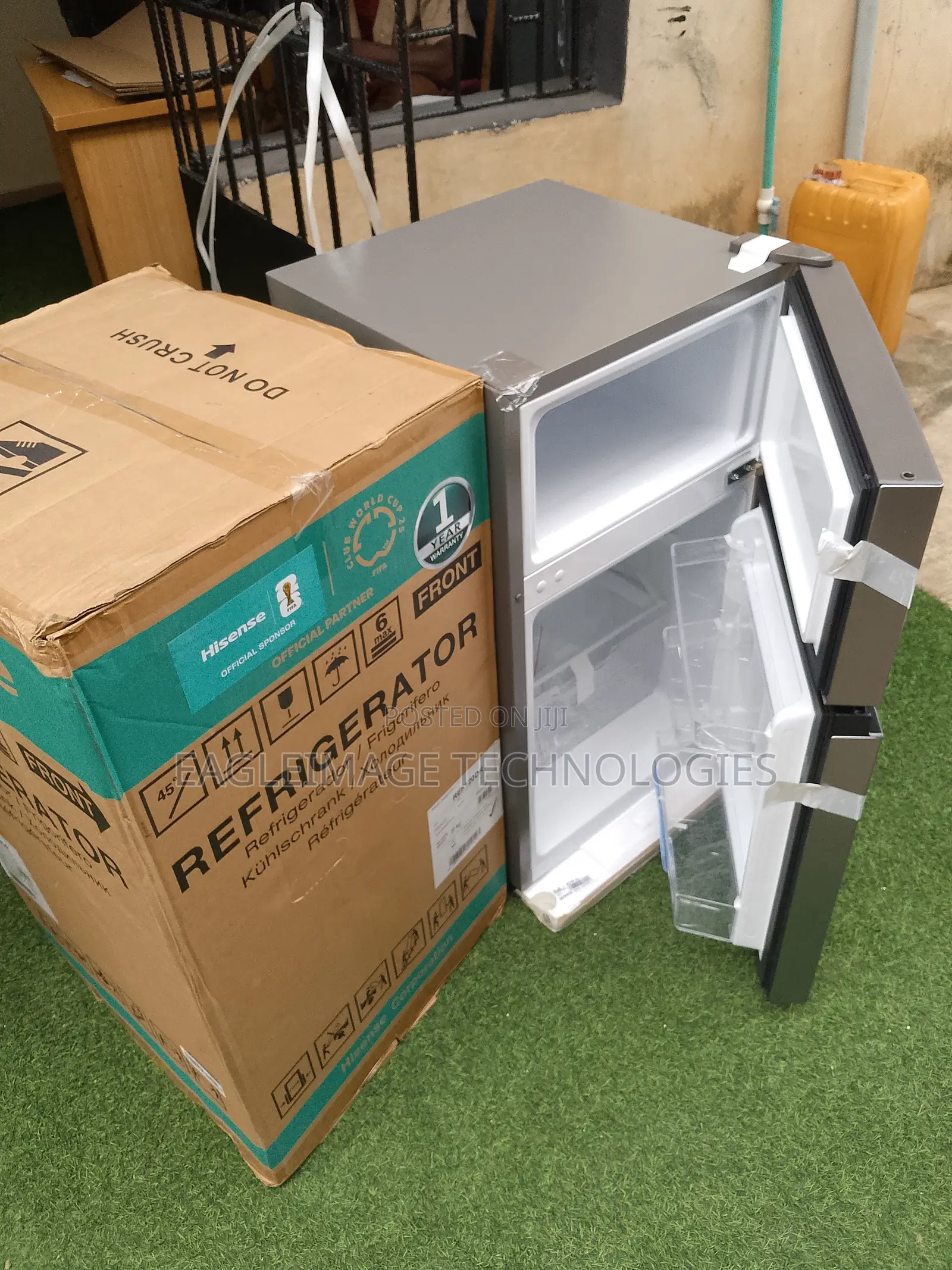 Brand New Hisense Ref120dr 120l Double Door Fridge