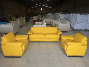 Seven Seater Leather Sofa