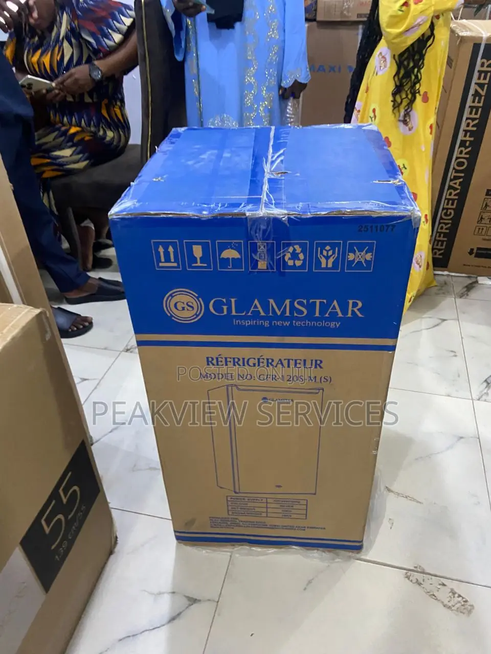 90l Glamstar Cold Storage Model GRF-120s-M