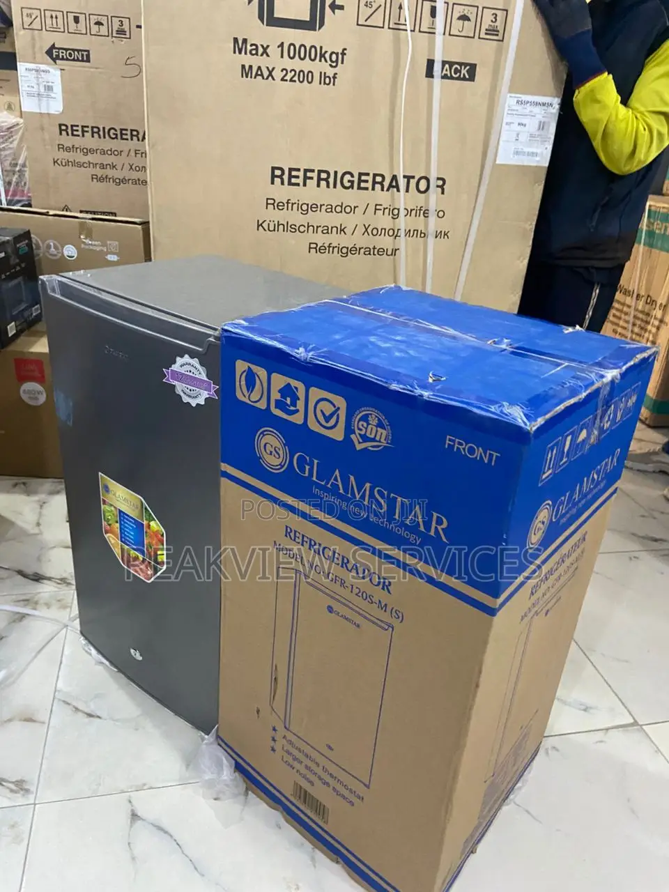 Glamstar GRF-120s-M Single Door 90l Cooler