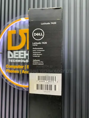 New Laptop Dell Latitude 7420 16GB Intel Core I7 SSD 512GB