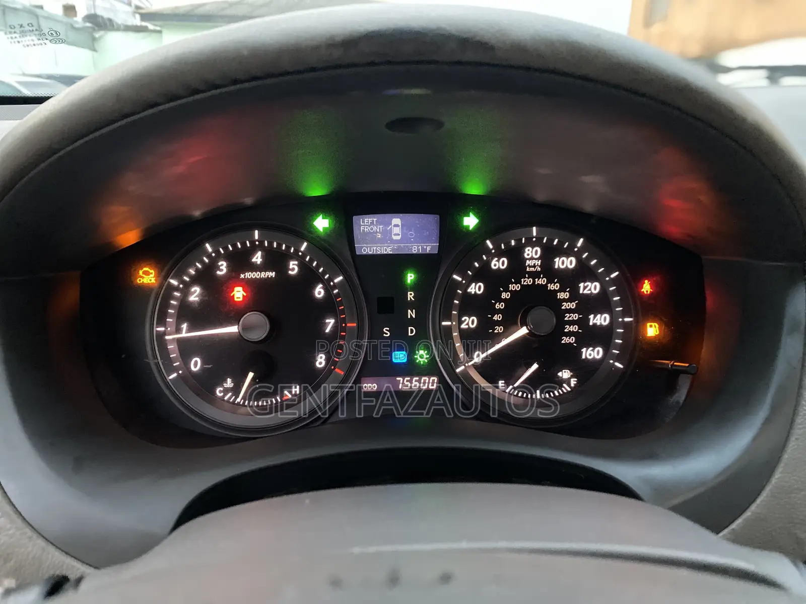 Lexus ES 350 2008 Blue
