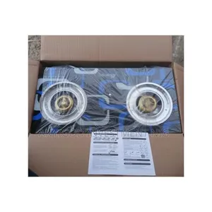 Boscon Double Burner Table Top Gas Cooker Glas