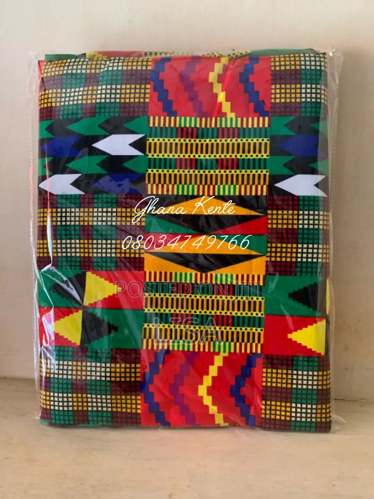 Ghana Kente Fabric