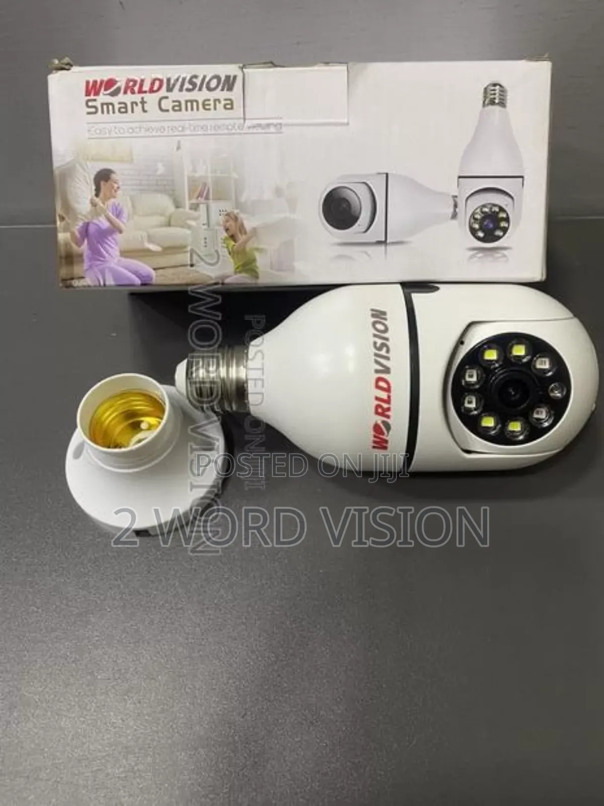 Rotating Bulb Camera With Night Vision 2mp