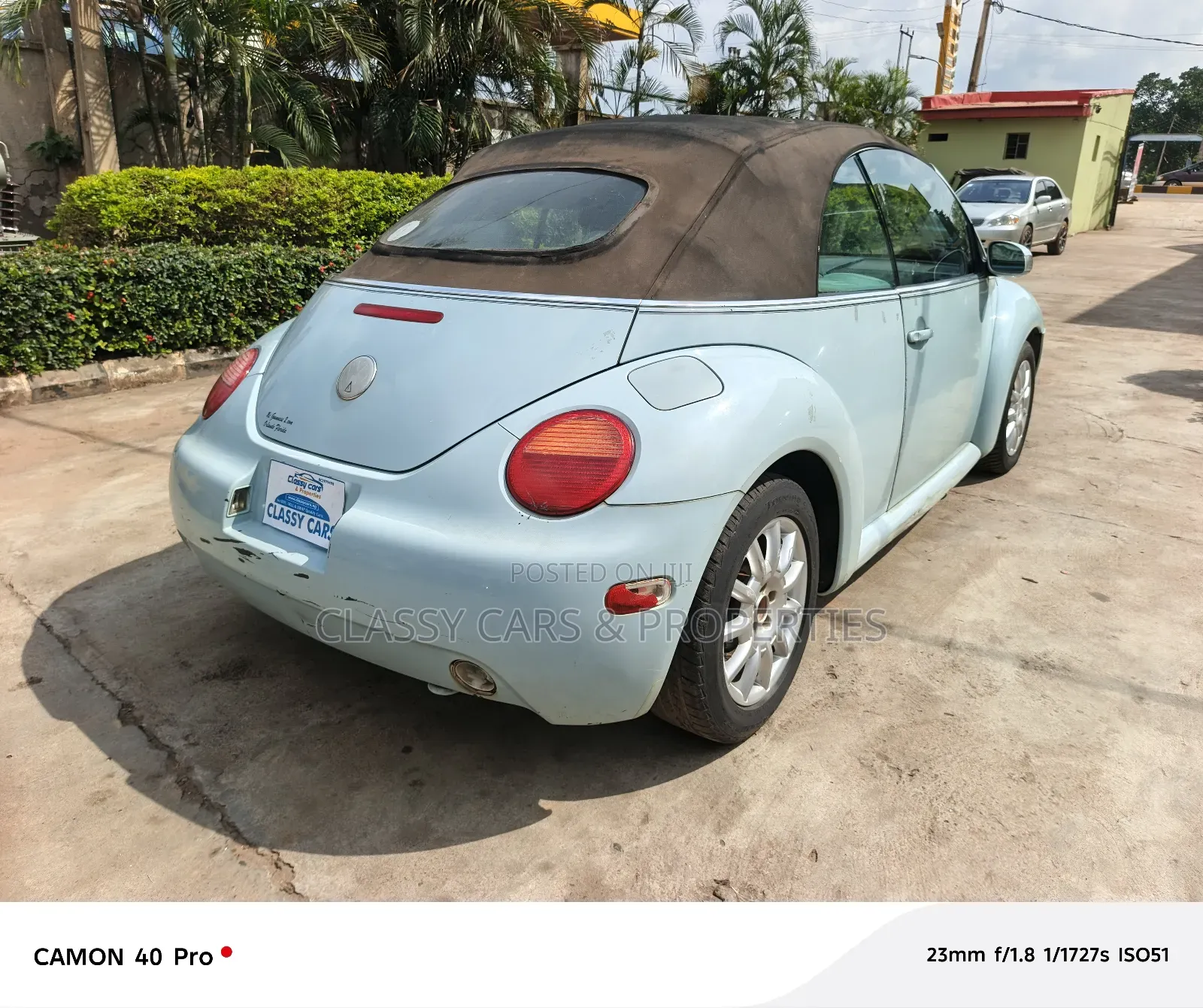 Volkswagen Beetle 2004 Green