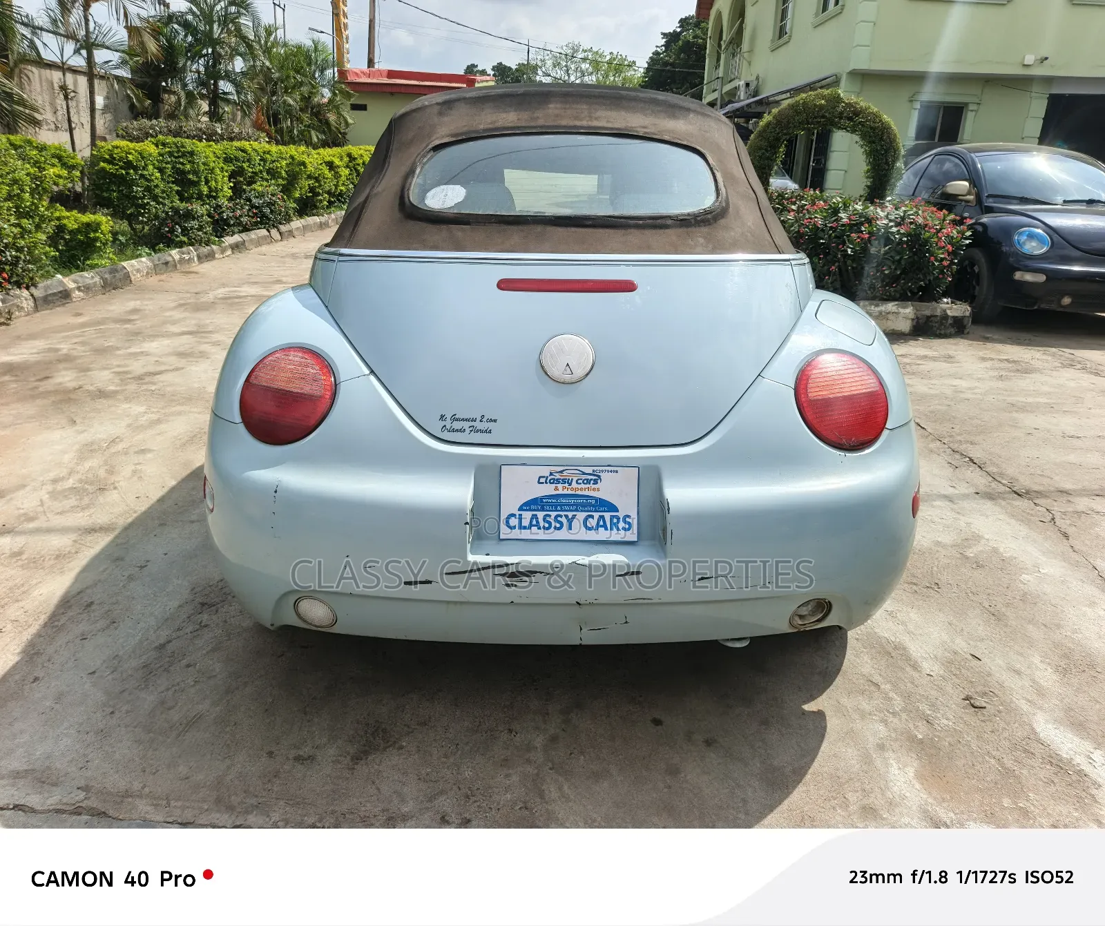 Volkswagen Beetle 2004 Green