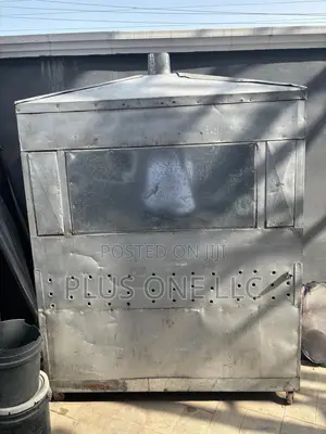 Massive Industrial Bbq Grill Stand