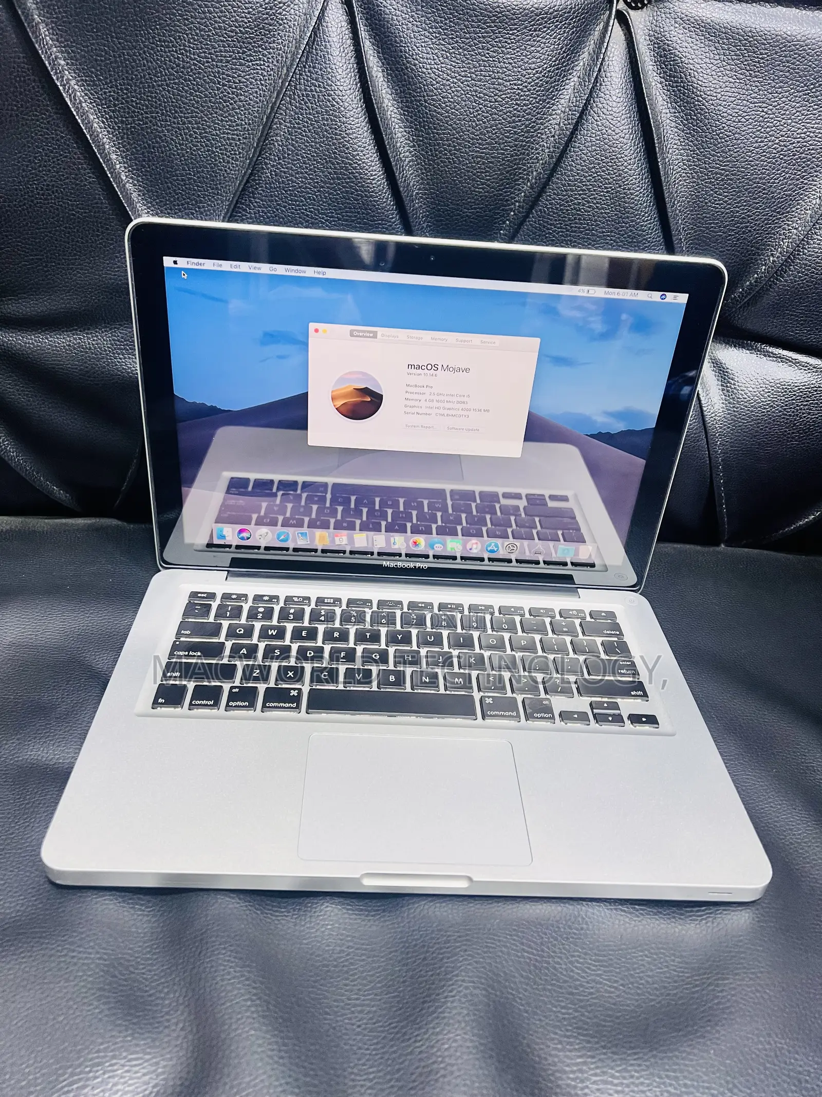 Laptop Apple MacBook Pro 2012 8GB Intel Core I7 HDD 500GB