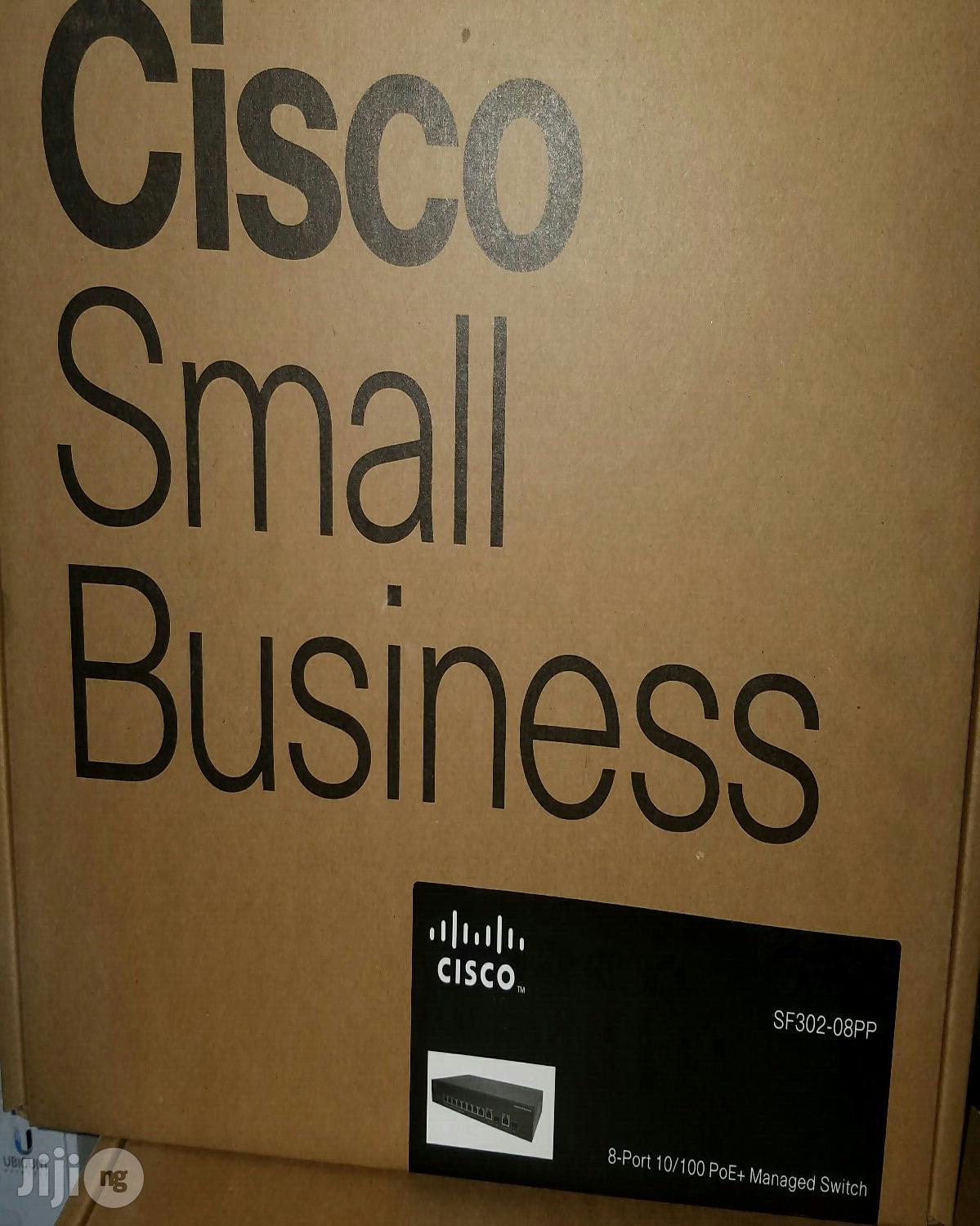 Cisco SF302-08PP 10/100 Poe+ Switch