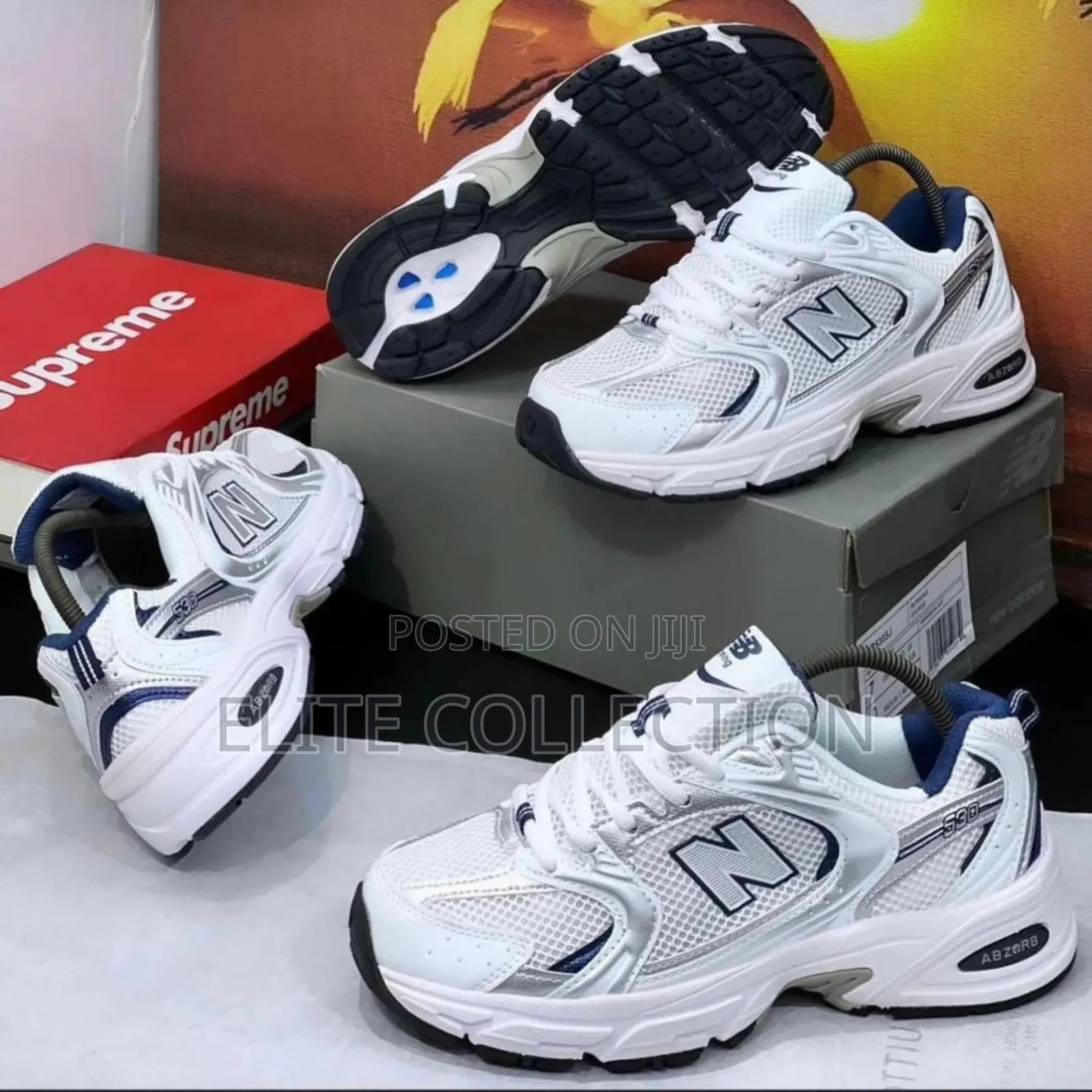 Original New Balance 530
Size 38-43
White and Blue
