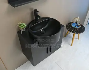 Maat Black Cabinet Basins