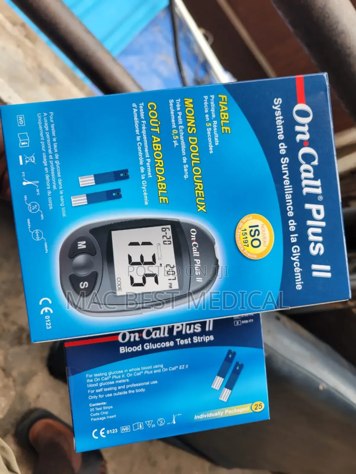 On Call Glucometer With Strips