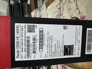 New Laptop MSI Raider GE68HX 13VI-202US 64GB Intel Core i9 SSD 2T