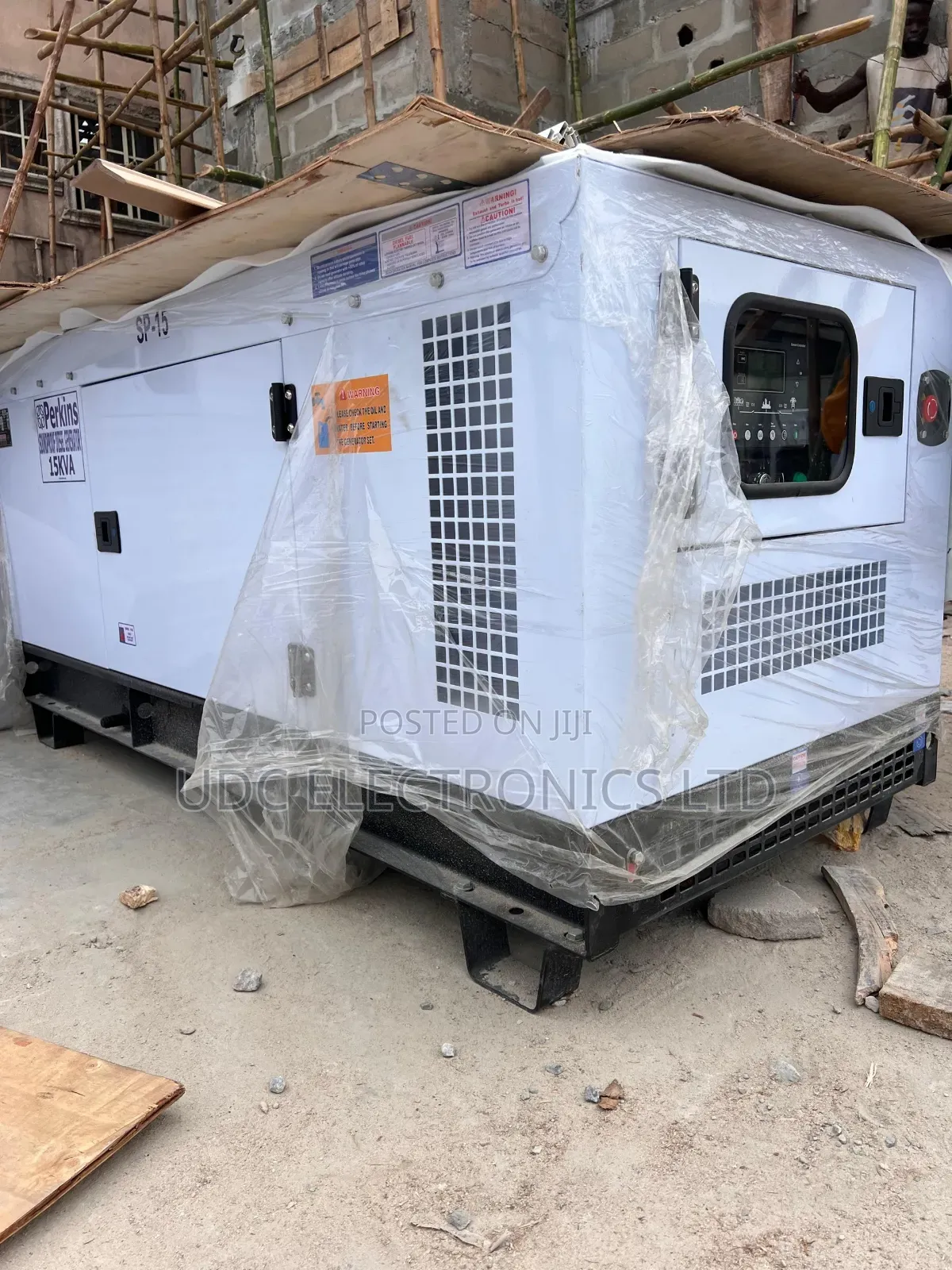 Original Perkins 15kva Soundproof Diesel Lister