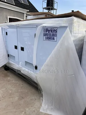 Original Perkins 100kva Soundproof Diesel Generator (Lister)