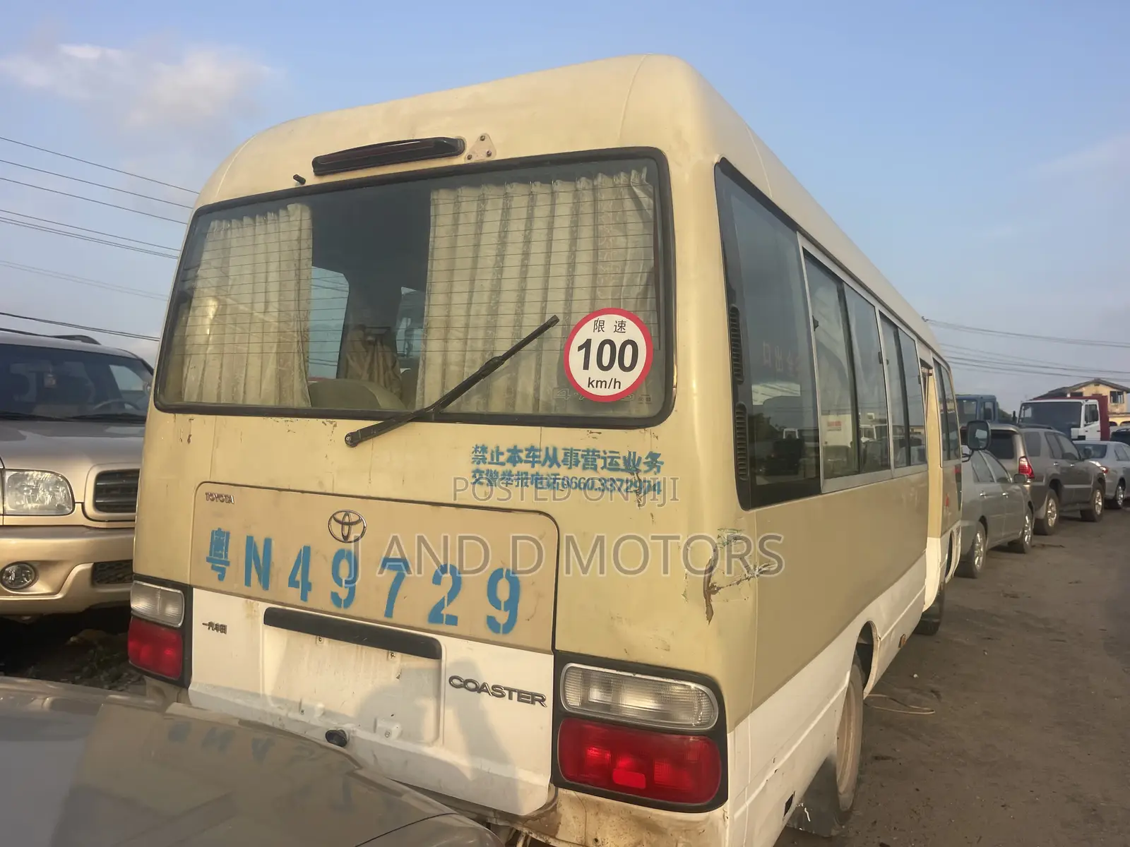 Toyota Coaster 2018 Gold