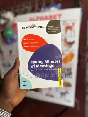 Taking Minutes of Meetings by Joanna Gutmann
