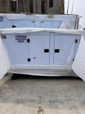Original Perkins 80kva Soundproof Diesel Generator (Lister)