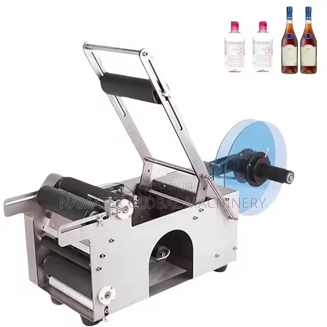 Semi-Auto Round Bottle Labelling Machine
