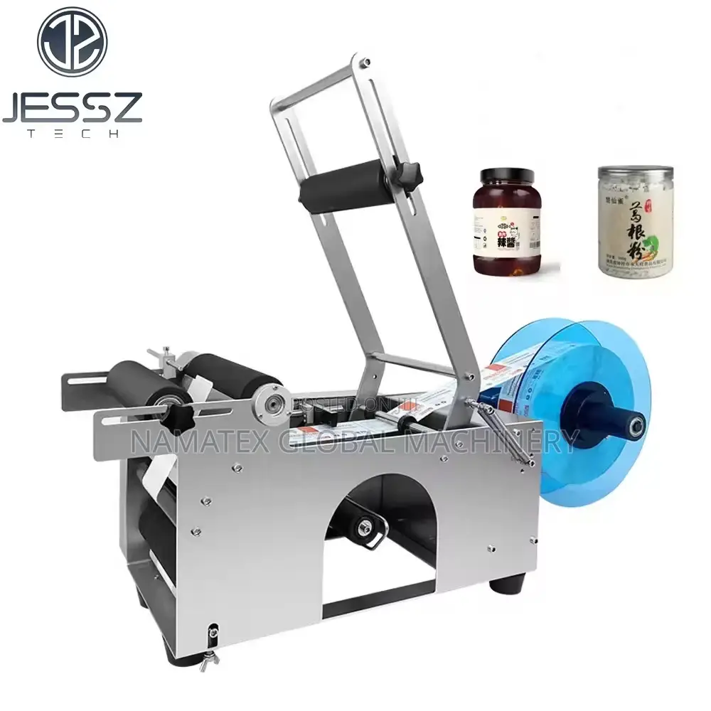 Semi-Auto Round Bottle Labelling Machine